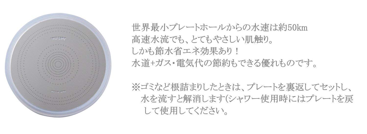 (現貨｜全港免運) 日本製 天音 amane 超舒適省水花灑頭 ｜615個0.19mm超幼細出水孔【平行進口 】 - Premium Mall HK
