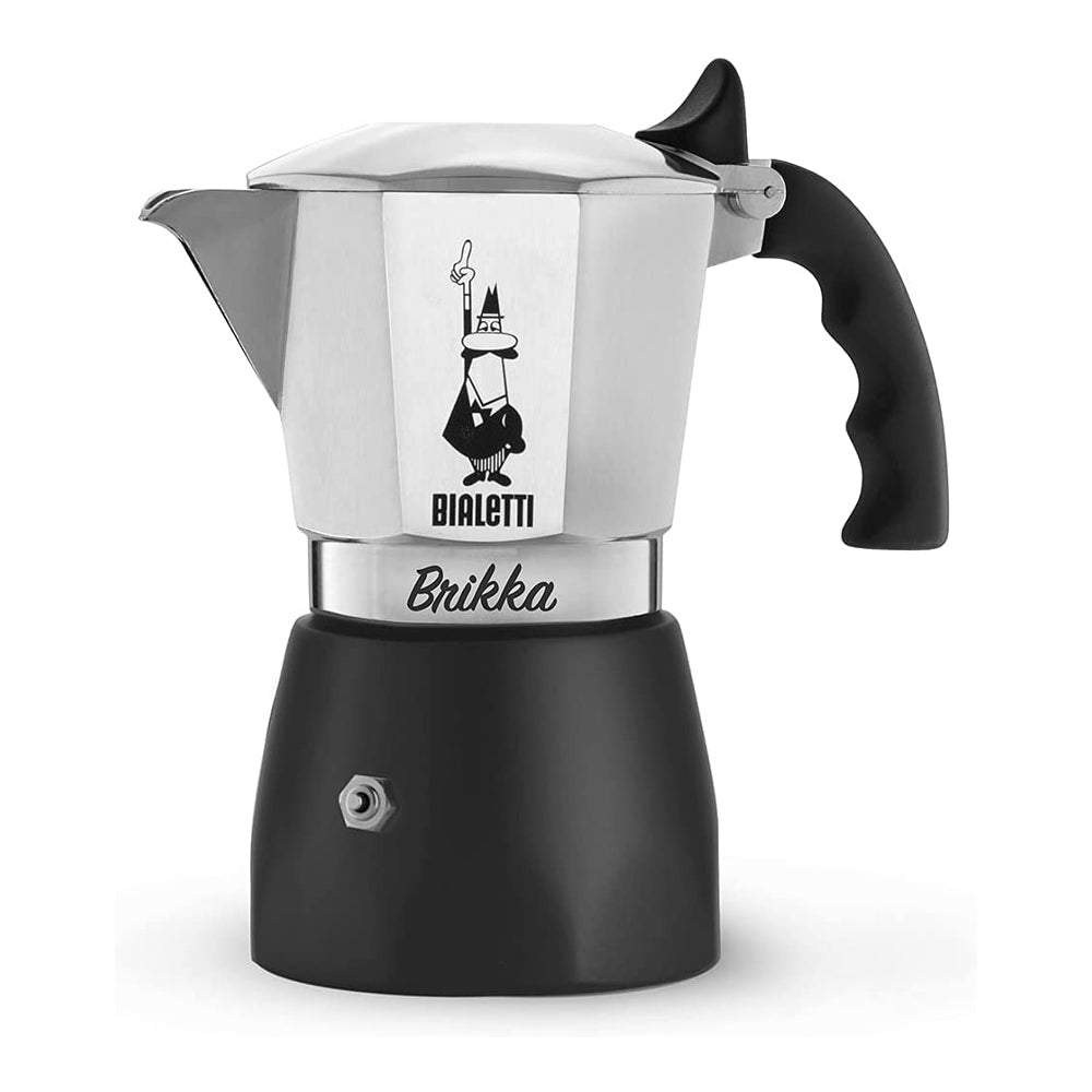 現貨｜全港免運｜Bialetti - Brikka 鋁質蒸餾咖啡壼 Aluminium Coffee Maker (2杯)