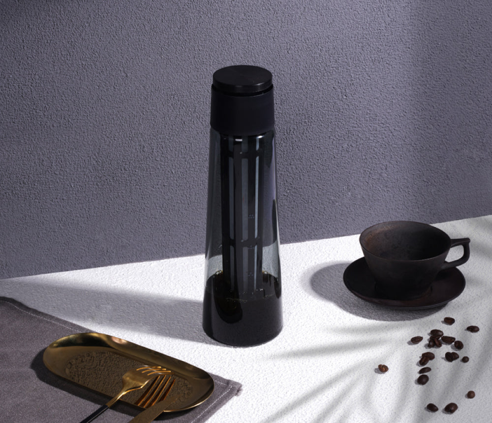 現貨｜全港免運｜Timemore - 泰摩 冰錐冷泡壺 玻璃冷泡咖啡瓶 Cold Brew Bottle (600ml)【附送清潔刷】 - Premium Mall HK