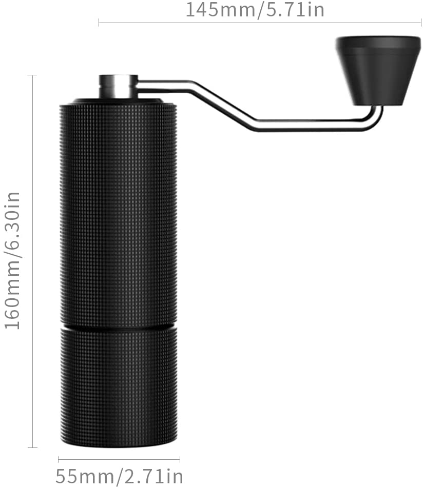 現貨｜全港免運｜Timemore - 泰摩 栗子C3 手搖磨豆機 咖啡豆磨 Coffee Grinder 25g容量 (曜石黑)
