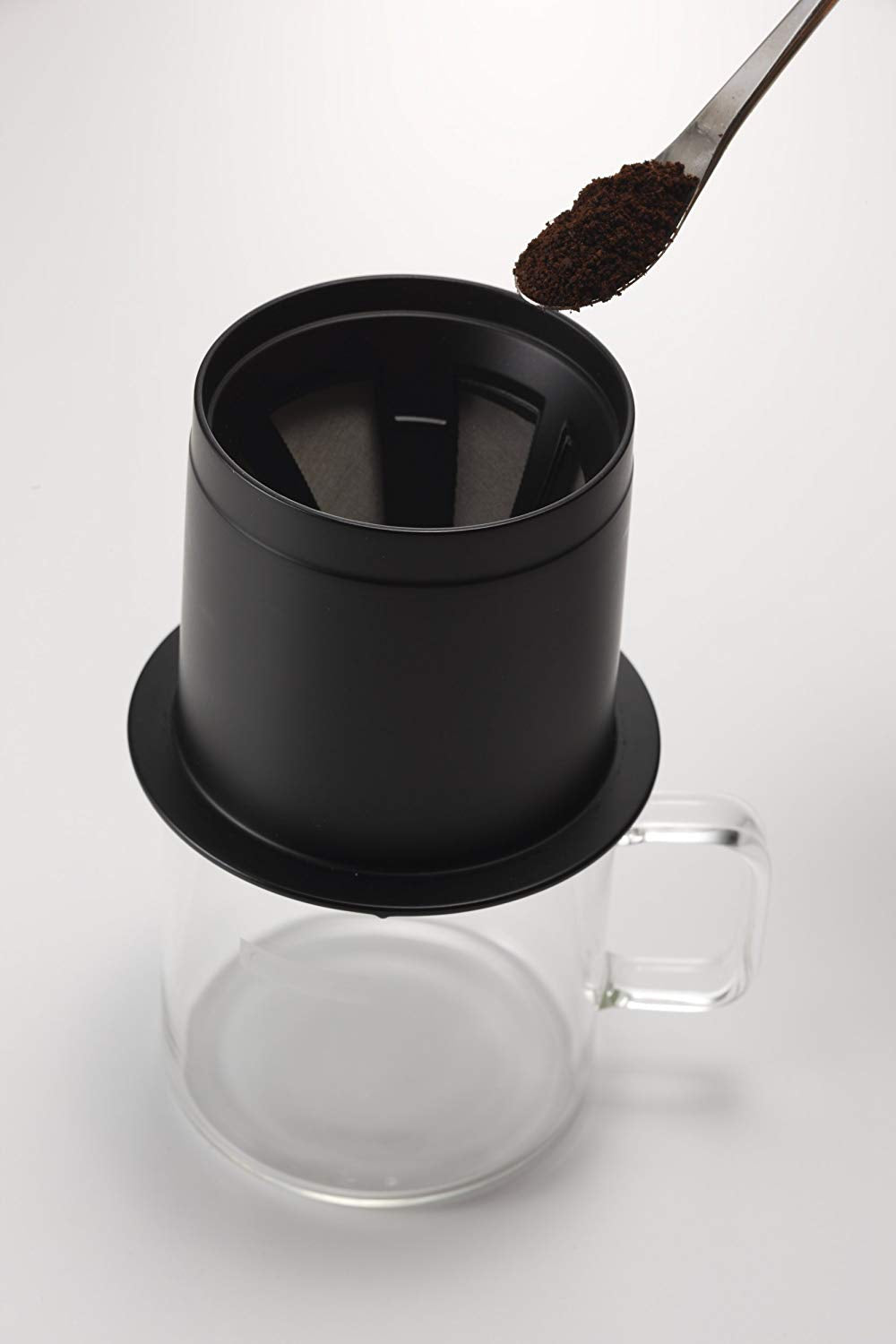 (預訂｜全港免運) HARIO V60 One Cup 免濾紙 咖啡一人獨享杯 (200ml) CFO-1B【約10-15個工作日內寄出】 - Premium Mall HK