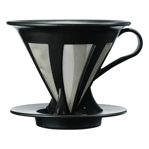 (預訂｜全港免運) HARIO V60 02 免濾紙咖啡濾杯 Cafeor Dripper 1-4杯 CFOD-02【約10-15個工作日內寄出】 - Premium Mall HK