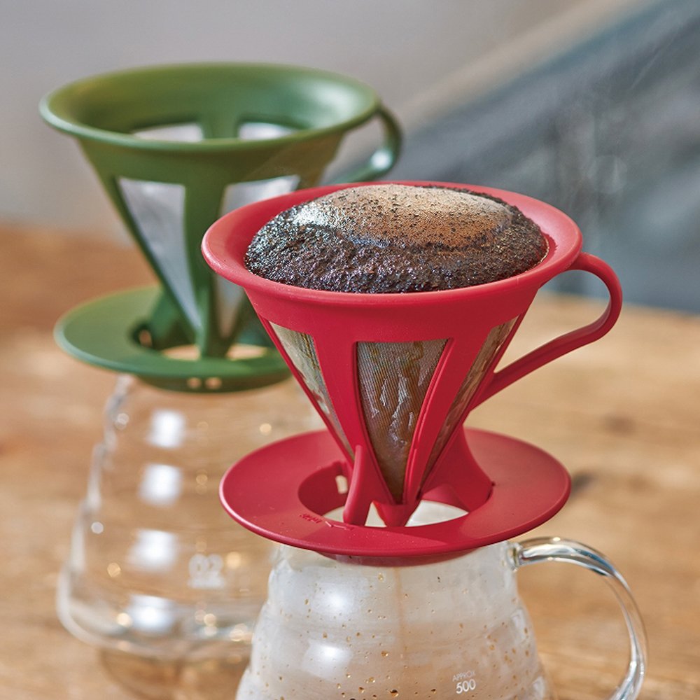 (預訂｜全港免運) HARIO V60 02 免濾紙咖啡濾杯 Cafeor Dripper 1-4杯 CFOD-02【約10-15個工作日內寄出】 - Premium Mall HK