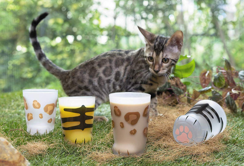 (預訂｜全港免運) 日本製 ADERIA coconeco 貓咪貓爪腳掌 玻璃杯 300ml【約10-15個工作日內寄出】