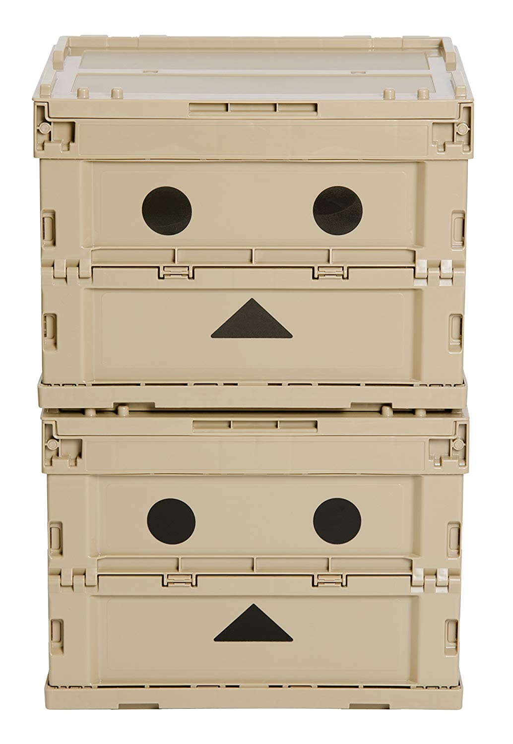 (預訂｜全港免運) 日本製 Trusco x Danboard 紙箱人收納慳位幫手 可摺疊儲物箱 50L【約10-15個工作日內寄出】 - Premium Mall HK