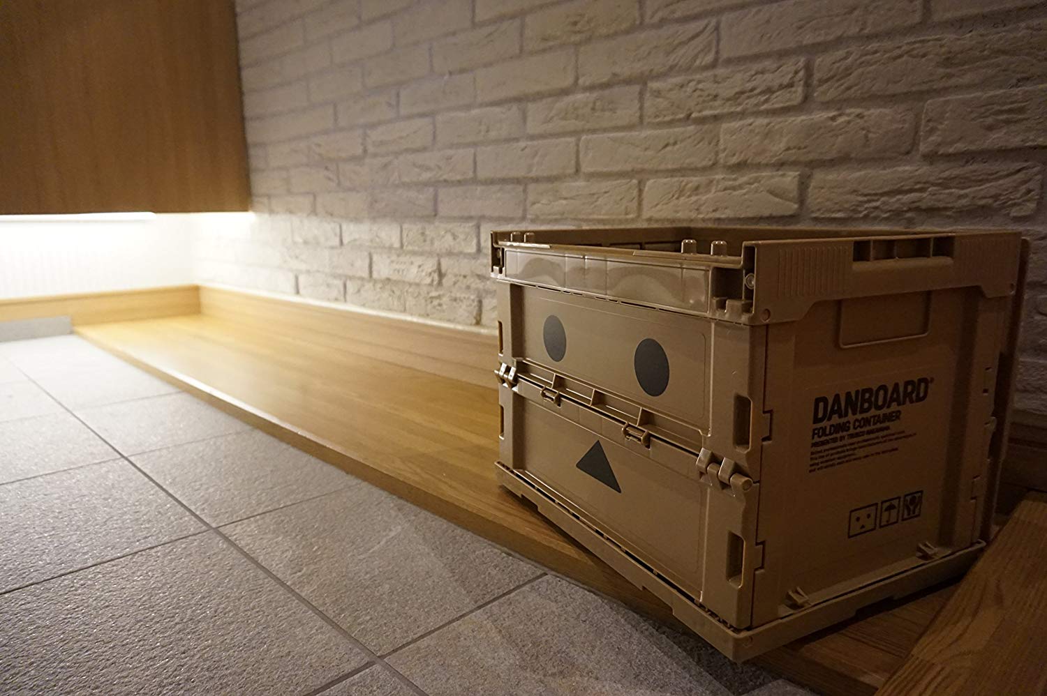 (預訂｜全港免運) 日本製 Trusco x Danboard 紙箱人收納慳位幫手 可摺疊儲物箱 50L【約10-15個工作日內寄出】 - Premium Mall HK