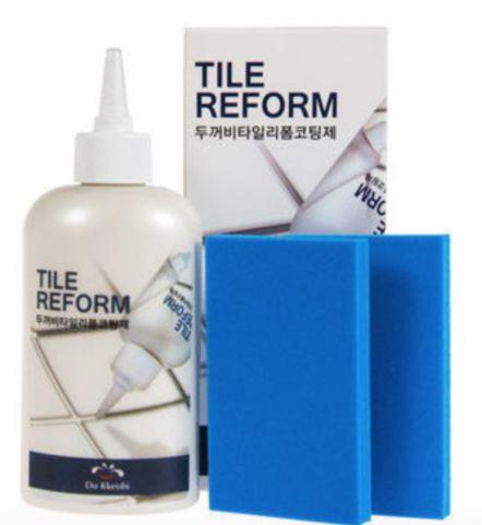 (現貨｜全港免運) 韓國製 Du Kkeobi TILE REFORM 瓷磚美白 瓷磚美縫劑 300g - Premium Mall HK