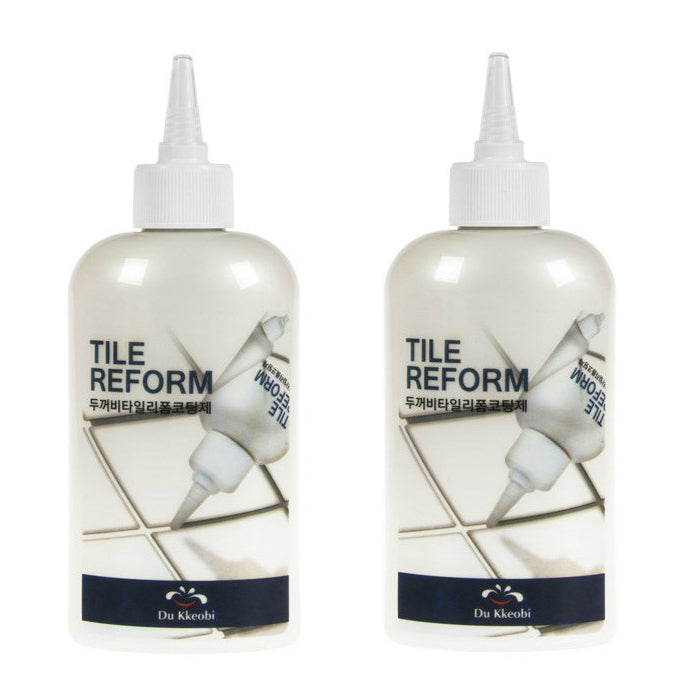 (現貨｜全港免運) 韓國製 Du Kkeobi TILE REFORM 瓷磚美白 瓷磚美縫劑 300g - Premium Mall HK
