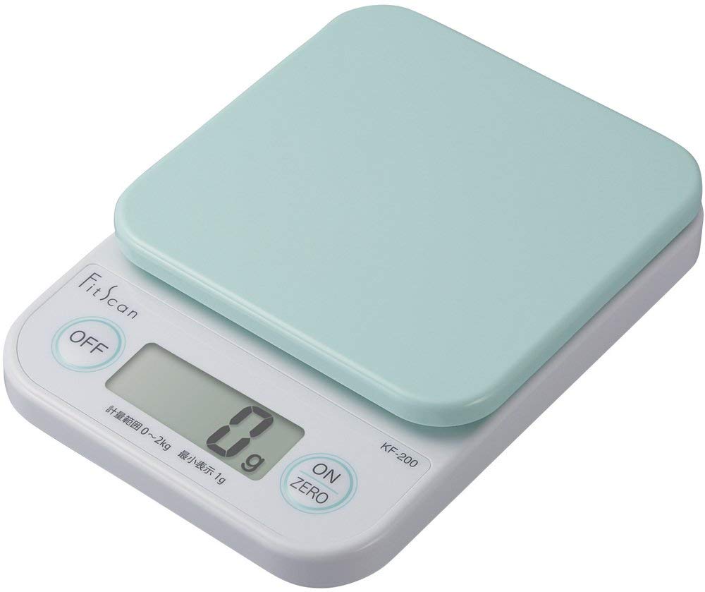 (預訂｜全港免運) 日本 Tanita Fitscan 廚房電子磅 電子料理磅秤 2KG (KF-200)【約10-15個工作日內寄出】 - Premium Mall HK