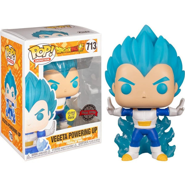 現貨｜全港免運｜Funko Pop! - Animation系列 - 龍珠超 - Vegeta Powering Up 超藍比達 (No.713)