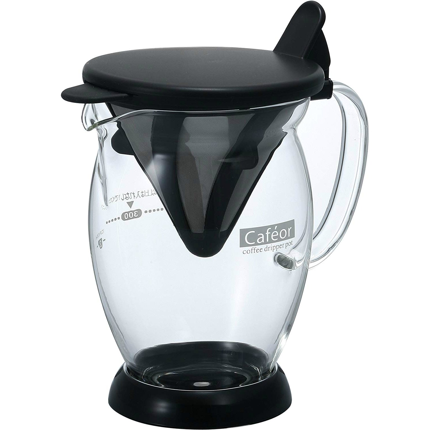 (預訂｜全港免運) HARIO V60 免濾紙金屬濾網 咖啡分享杯 Dripper Pot (300ml) CFO-2B【約10-15個工作日內寄出】 - Premium Mall HK