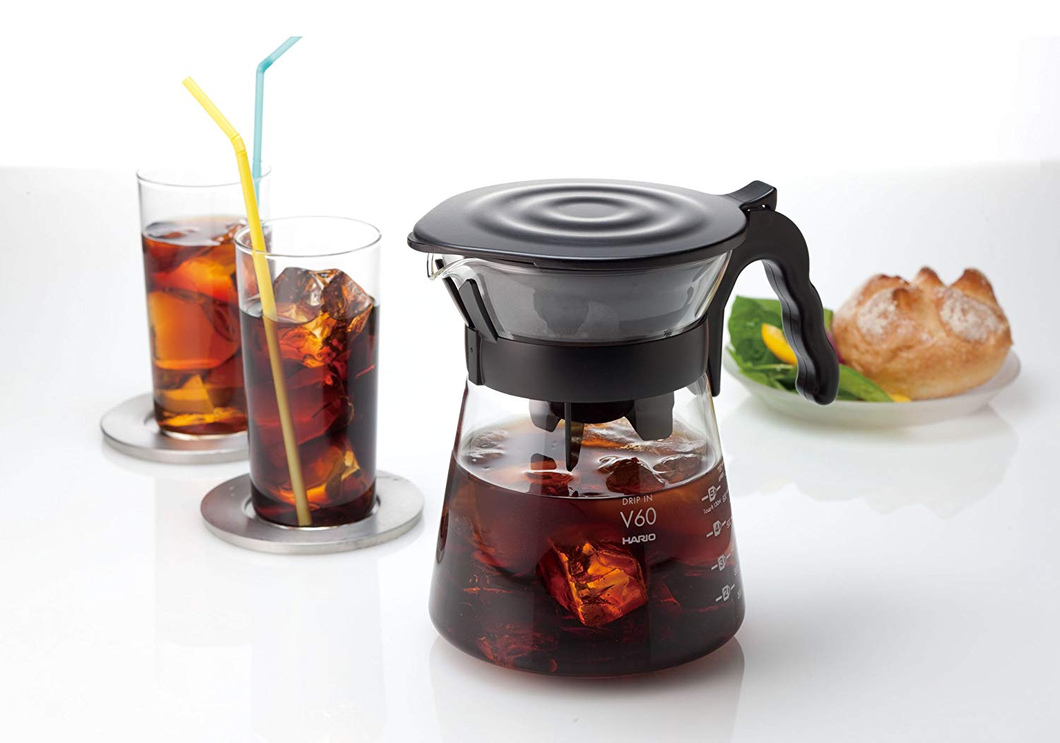 (預訂｜全港免運) HARIO V60 冷熱兩用咖啡壺 Drip-in (700ml) VDI-02B【約10-15個工作日內寄出】 - Premium Mall HK