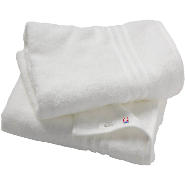 (預訂｜全港免運) hiorie 日織惠 日本製 大浴巾 Bath Towels 今治認證 淨色系列 (60 x 120cm 1套2條)【約10-15個工作日內寄出】 - Premium Mall HK