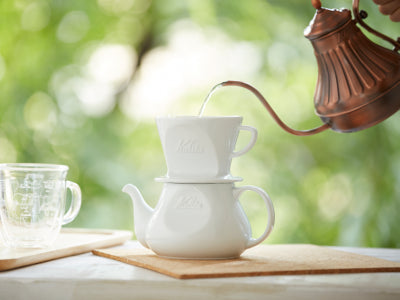 (預訂｜全港免運) KALITA & HASAMI 波佐見燒陶咖啡壺 Coffee Pot 700ml【約10-15個工作日內寄出】