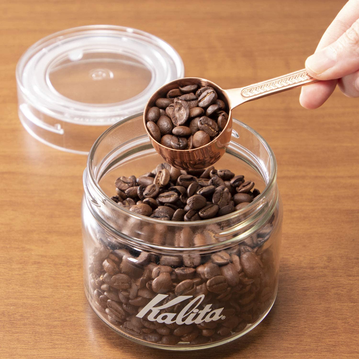 日本預訂｜全港免運｜Kalita - 玻璃咖啡豆儲存瓶 玻璃密封罐 All Clear Bottle【約10-15個工作日內寄出】