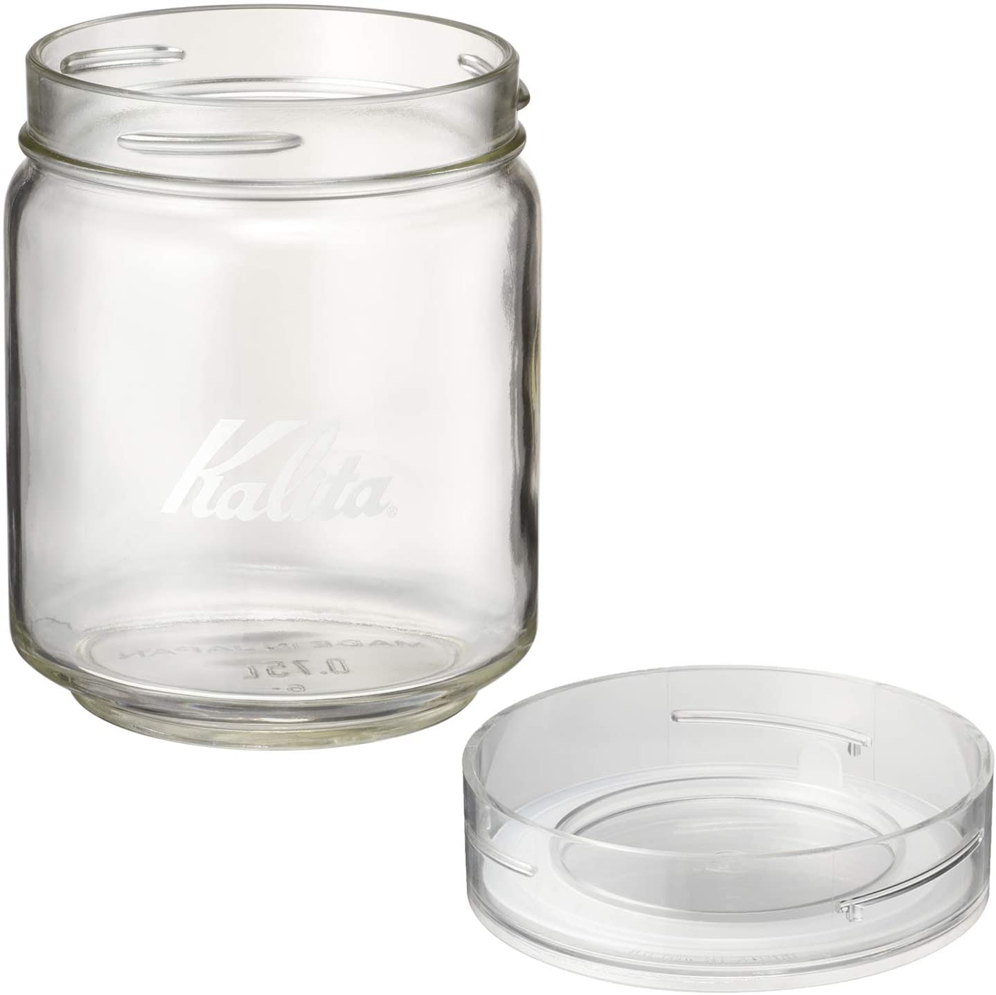 日本預訂｜全港免運｜Kalita - 玻璃咖啡豆儲存瓶 玻璃密封罐 All Clear Bottle【約10-15個工作日內寄出】