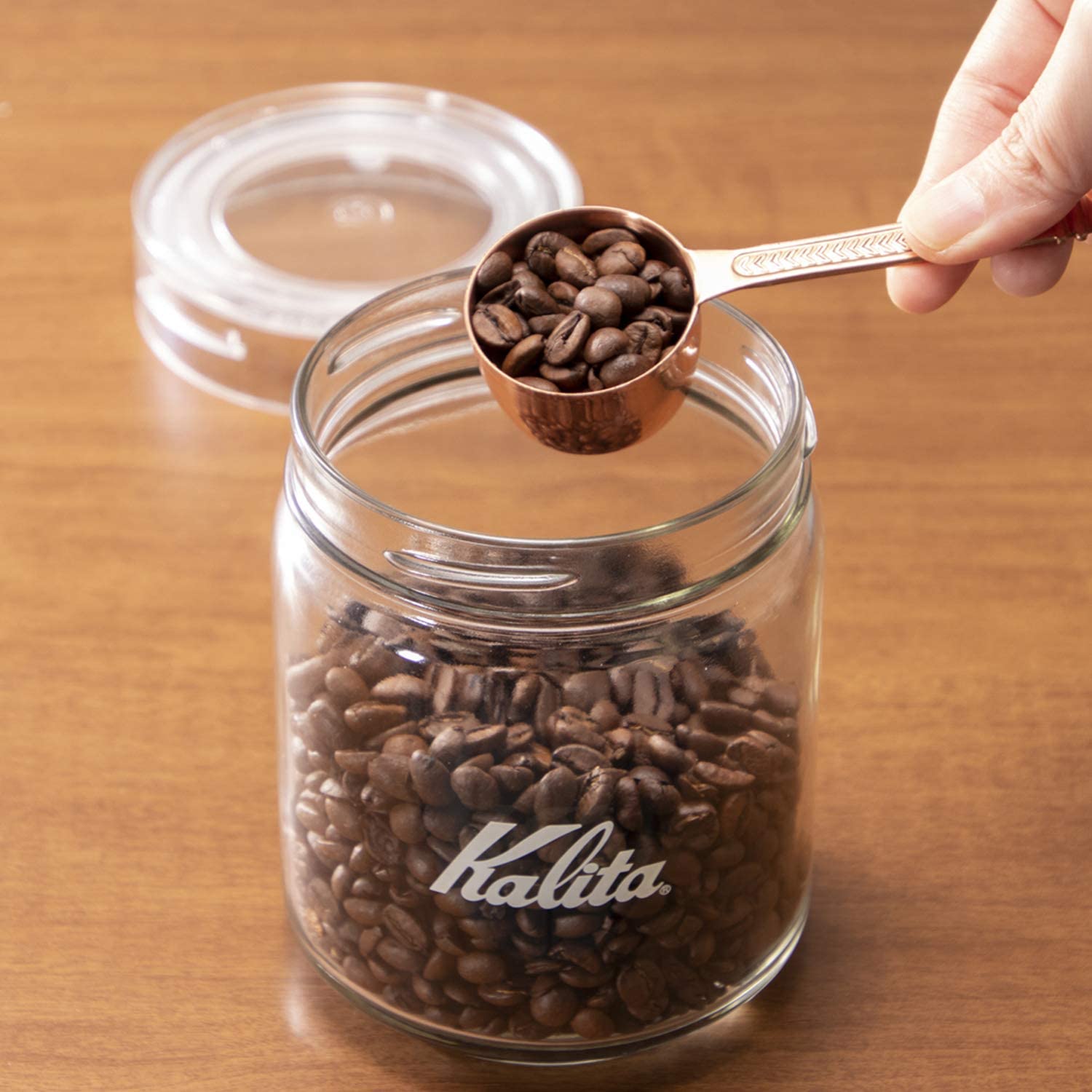 日本預訂｜全港免運｜Kalita - 玻璃咖啡豆儲存瓶 玻璃密封罐 All Clear Bottle【約10-15個工作日內寄出】