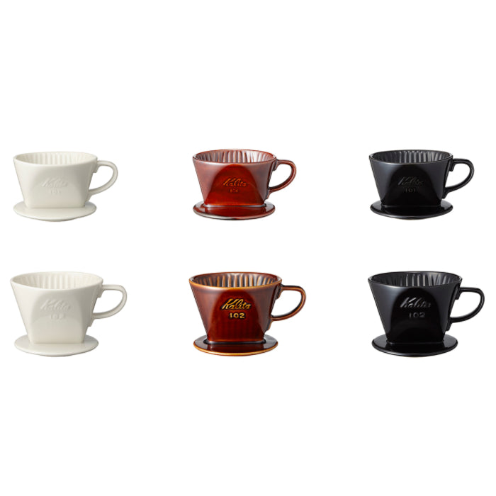 (預訂｜全港免運) KALITA 典經3孔陶瓷咖啡濾杯 Ceramic Dripper 101/102【約10-15個工作日內寄出】