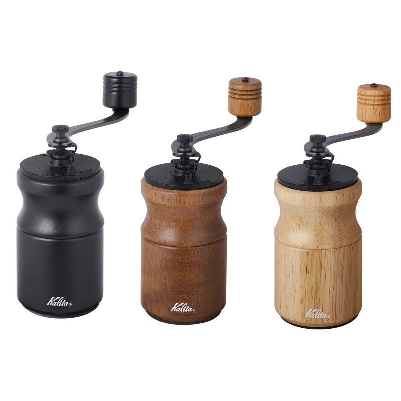 (預訂｜全港免運) Kalita 2019新品 橡膠木身 手搖/手動磨咖啡豆機 Coffee Mill KH-10【約10-15個工作日內寄出】 - Premium Mall HK