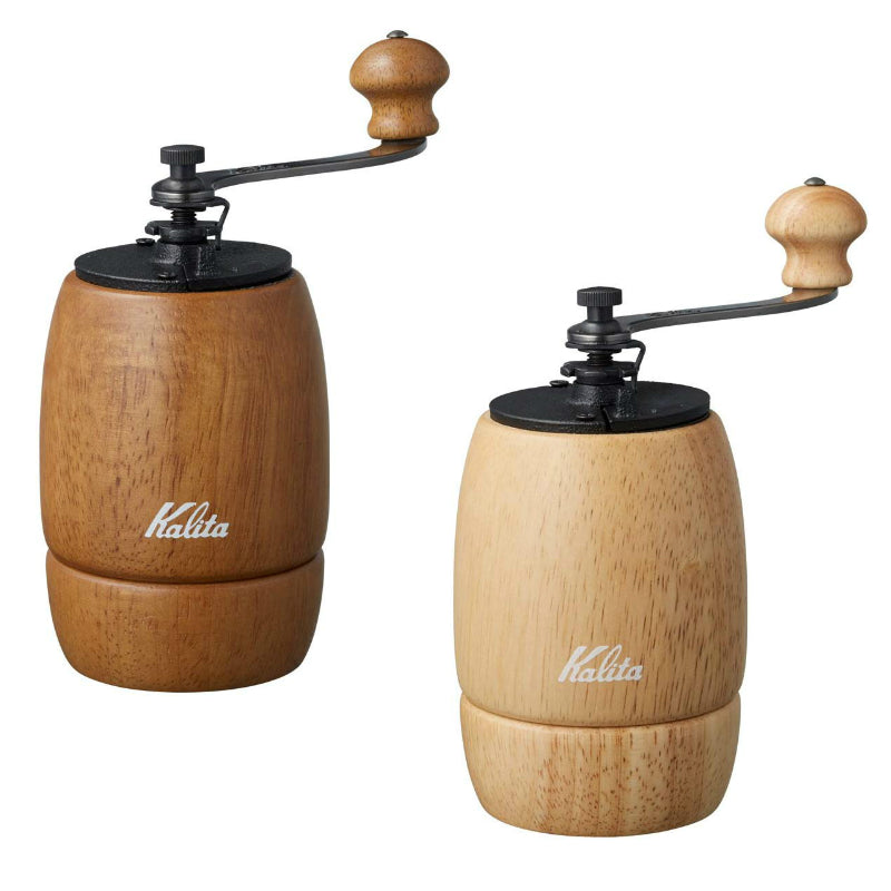 (預訂｜全港免運) Kalita 酒桶原木設計 手搖/手動磨咖啡豆機 Coffee Mill KH-9【約10-15個工作日內寄出】 - Premium Mall HK