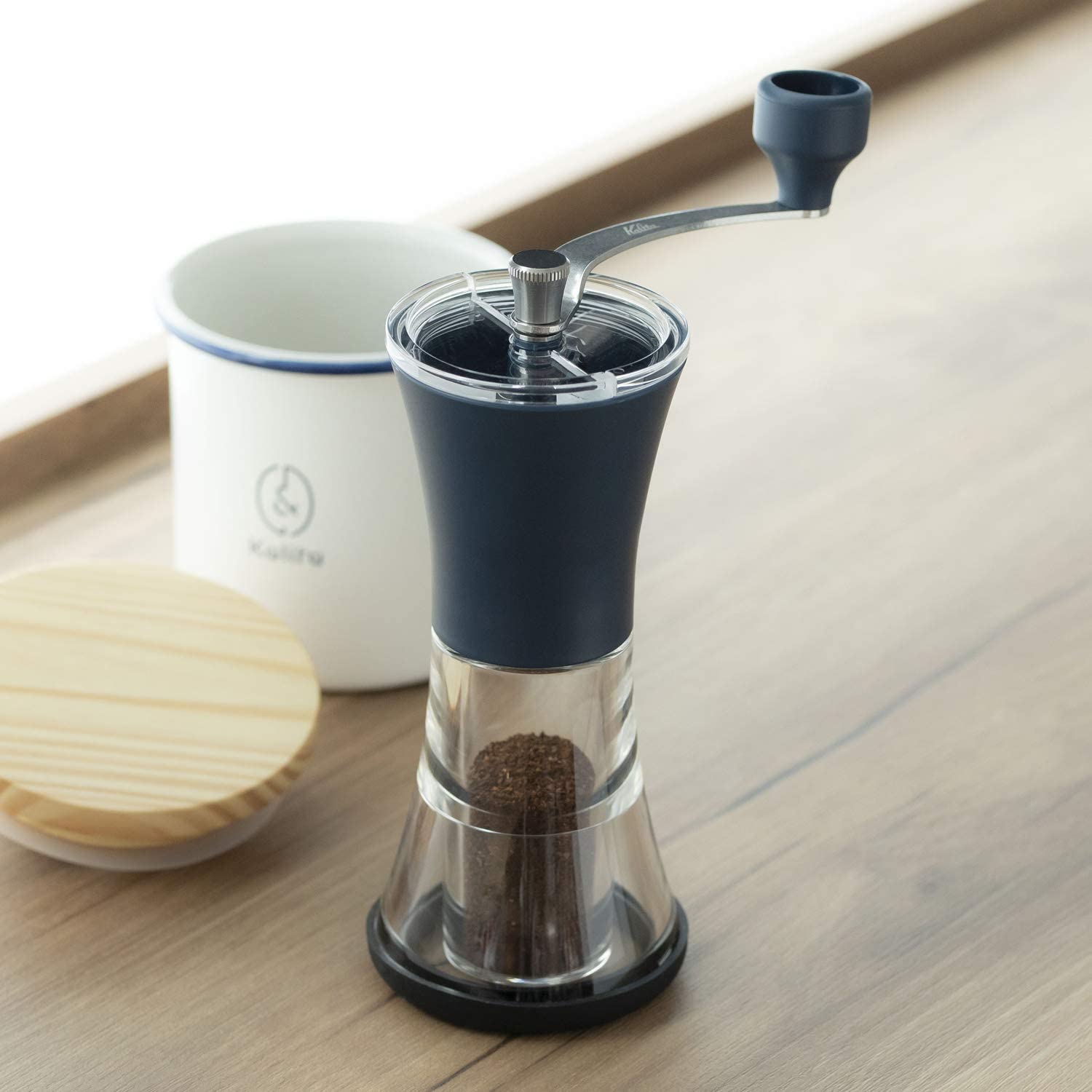 預訂｜全港免運｜Kalita - 25g容量 輕巧方便 手搖/手動磨咖啡豆機 Coffee Mill KKC-25 【約10-15個工作日內寄出】