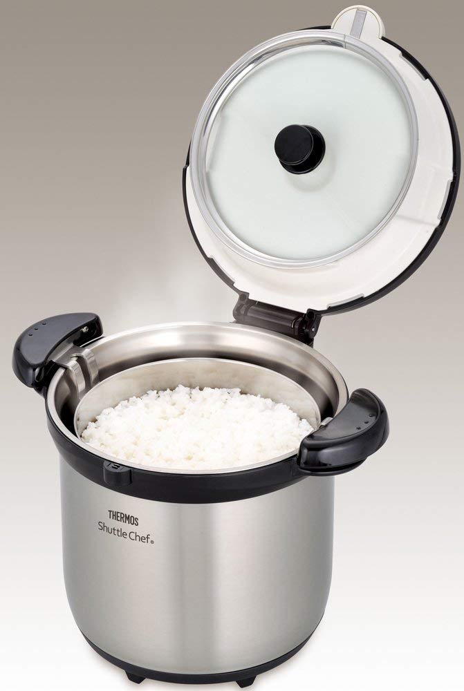 (預訂｜全港免運) THERMOS 膳魔師 日本版 Shuttle Chef 真空保溫調理煲 燜燒鍋 燜燒煲 4-6人用 4.5L KBG-4500【約10-15個工作日內寄出】 - Premium Mall HK