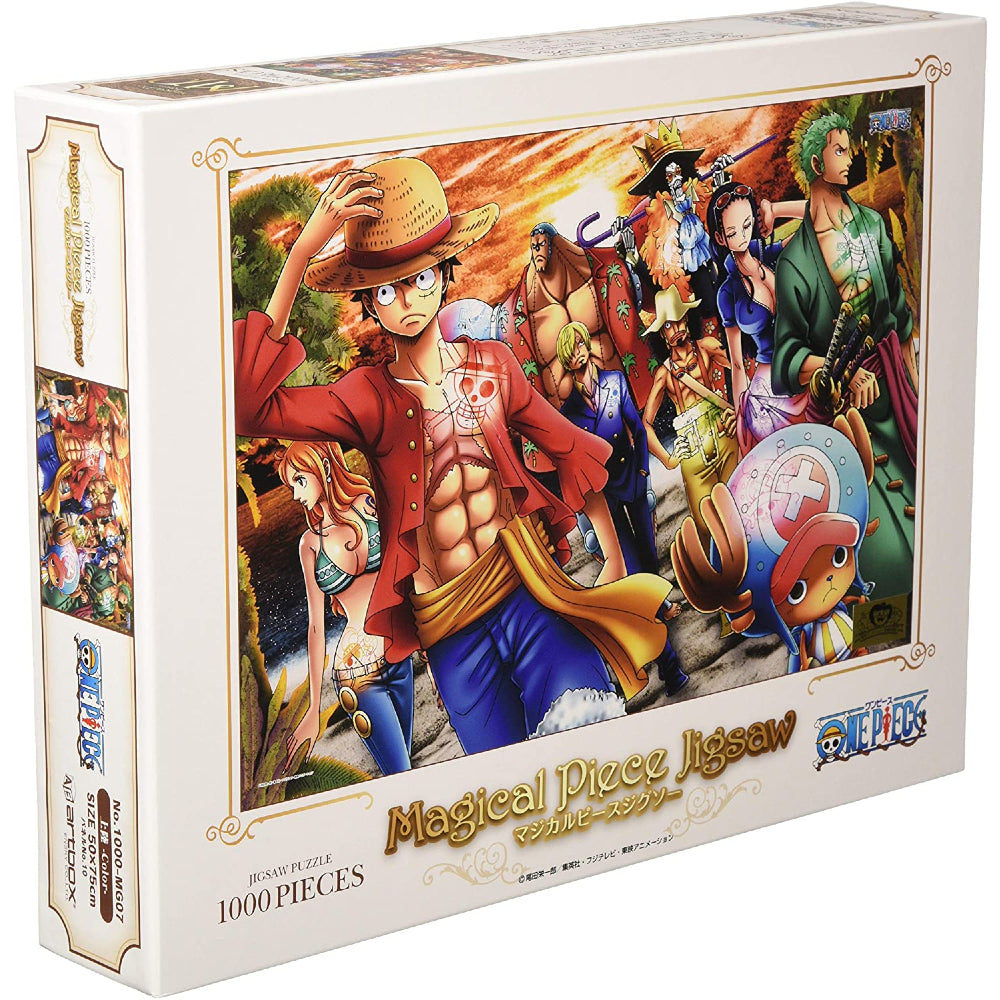 預訂｜全港免運｜ENSKY - 海賊王拼圖 One Piece Jigsaw Puzzle 上陸 彩色版 1000塊 (50 x 75cm)【約10-15個工作日內寄出】