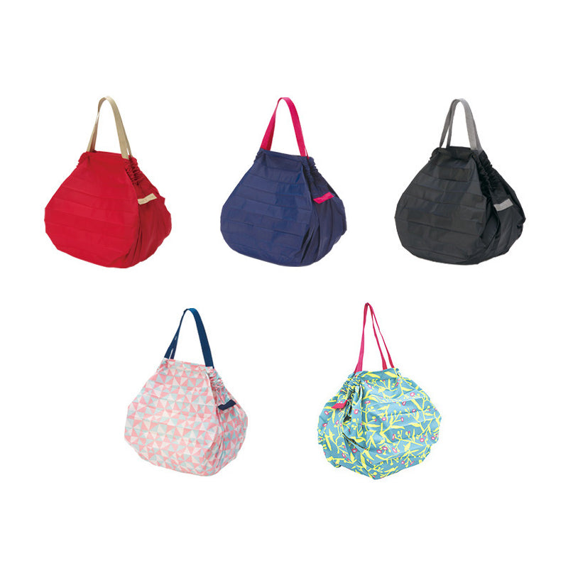 (現貨｜全港免運) 日本 MARNA Shupatto Compact Bag 一拉快速收納購物袋 (M Size) - Premium Mall HK