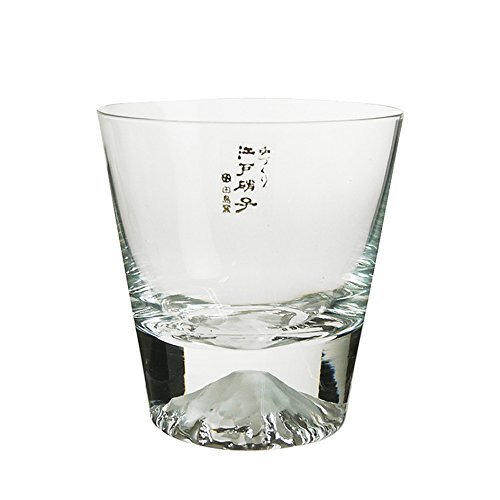 (現貨｜全港免運) 日本製 田島硝子 (TAJIMA GLASS) EDO GLASS 江戶硝子 富士山玻璃杯 威士忌杯 木盒包裝 270ml (TG15-015-R)【香港行貨】 - Premium Mall HK