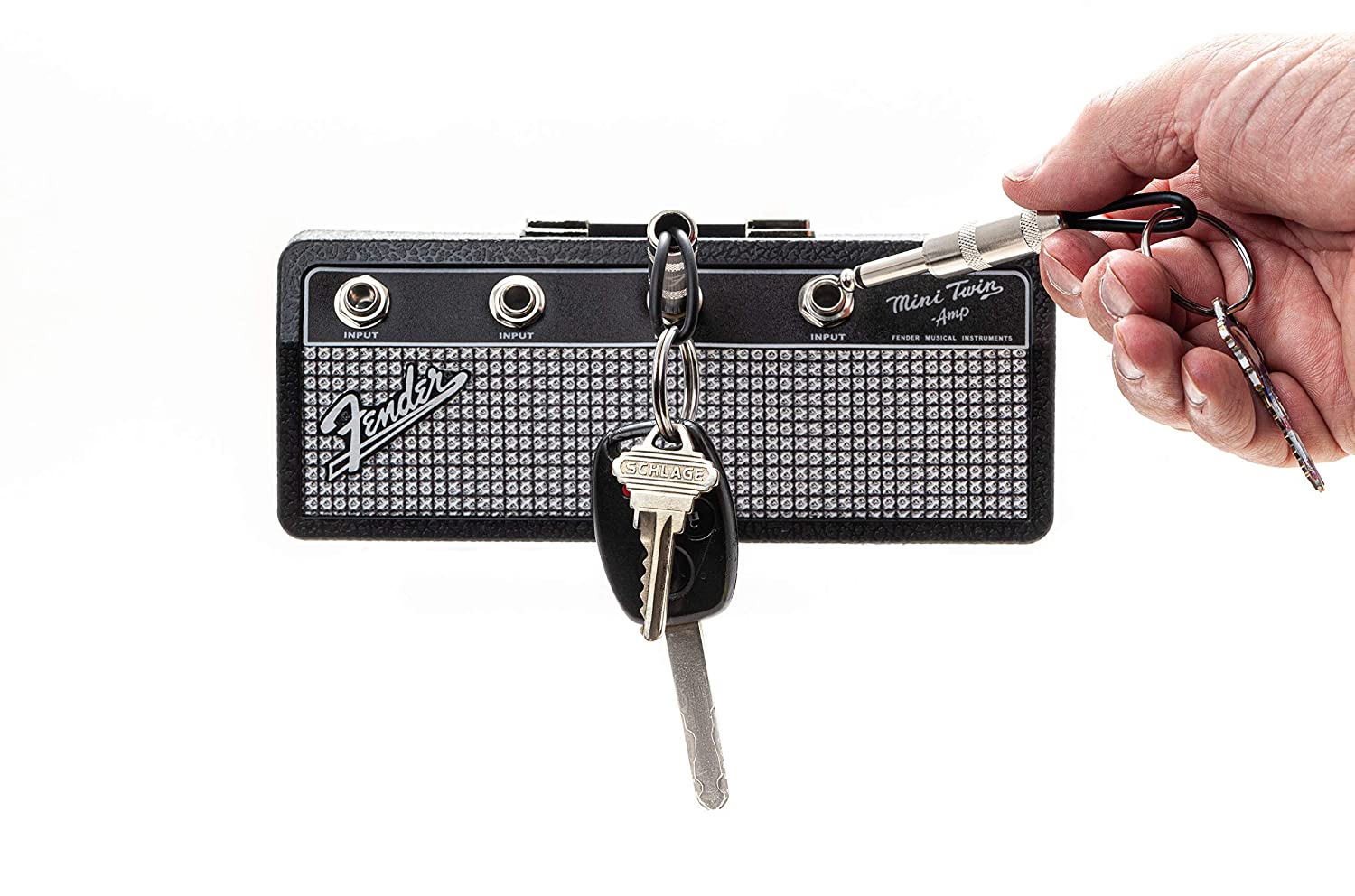 (預訂｜全港免運) PLUGINZ x Fender Jack Rack Mini Twin Amp 掛牆鑰匙座/鎖匙插【約10-15個工作日內寄出】 - Premium Mall HK