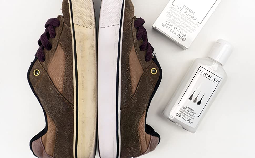 現貨｜全港免運｜Tarrago - 西班牙製 Sneakers Sole Restorer (125ml) 膠底鞋底還原劑 還原氧化泛黃的白鞋底