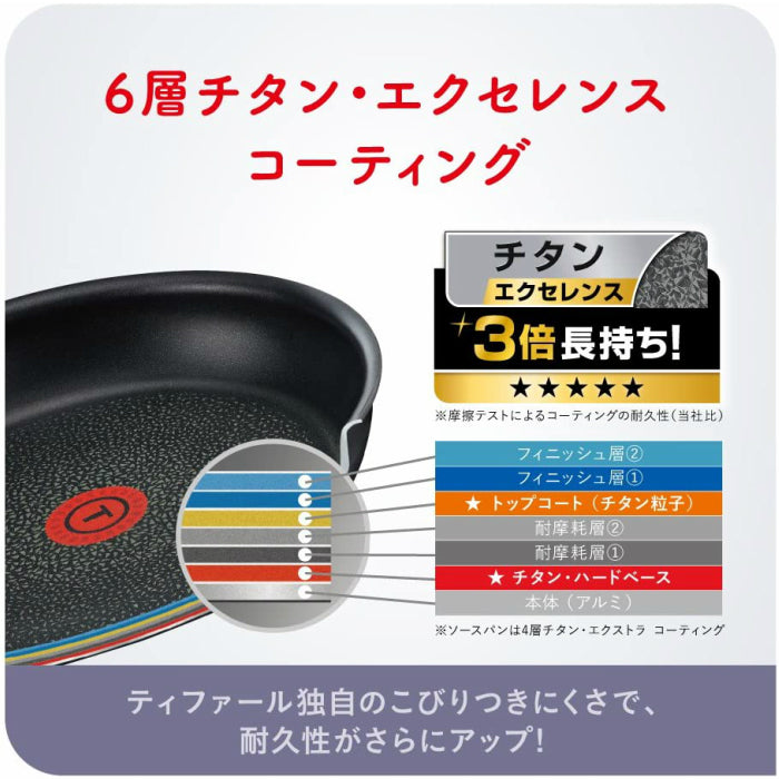 預訂｜全港免運｜T-Fal - 日本版Tefal ingenio 可拆式手柄 慳位廚具套裝 (9件套裝, IH對應) 【平行進口｜約10-15個工作日內寄出】 - Premium Mall HK