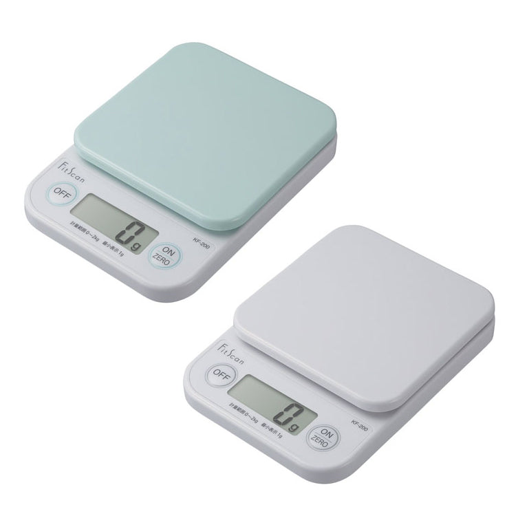 (預訂｜全港免運) 日本 Tanita Fitscan 廚房電子磅 電子料理磅秤 2KG (KF-200)【約10-15個工作日內寄出】 - Premium Mall HK
