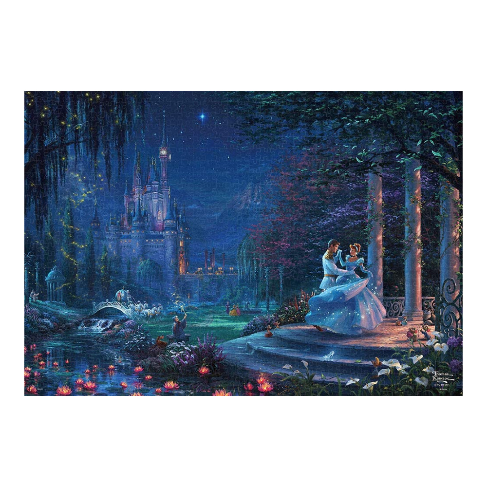 預訂｜全港免運｜Tenyo - 迪士尼拼圖 Disney Jigsaw Puzzle 星光下翩翩起舞的灰姑娘 1000塊 (51 x 73.5cm)【約10-15個工作日內寄出】