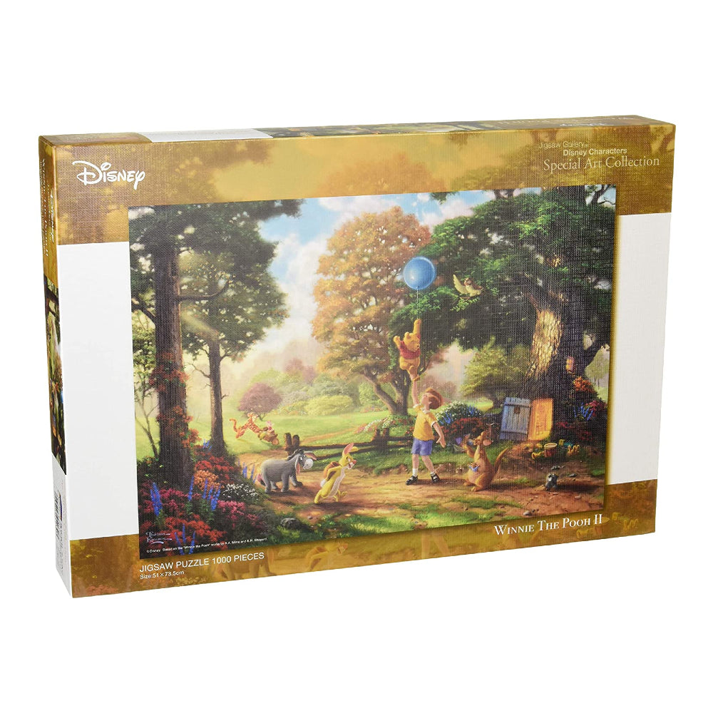 預訂｜全港免運｜Tenyo - 迪士尼拼圖 Disney Jigsaw Puzzle 小熊維尼 Winnie The Pooh II 1000塊 (51 x 73.5cm)【約10-15個工作日內寄出】