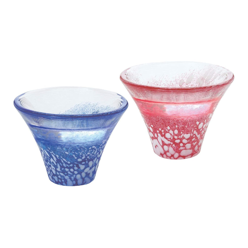 預訂｜全港免運｜東洋佐佐木 - Toyo-Sasaki Glass 富士山招福杯 清酒冷酒玻璃杯 G635-T72 (一套2隻 35ml)【約10-15個工作日內寄出】