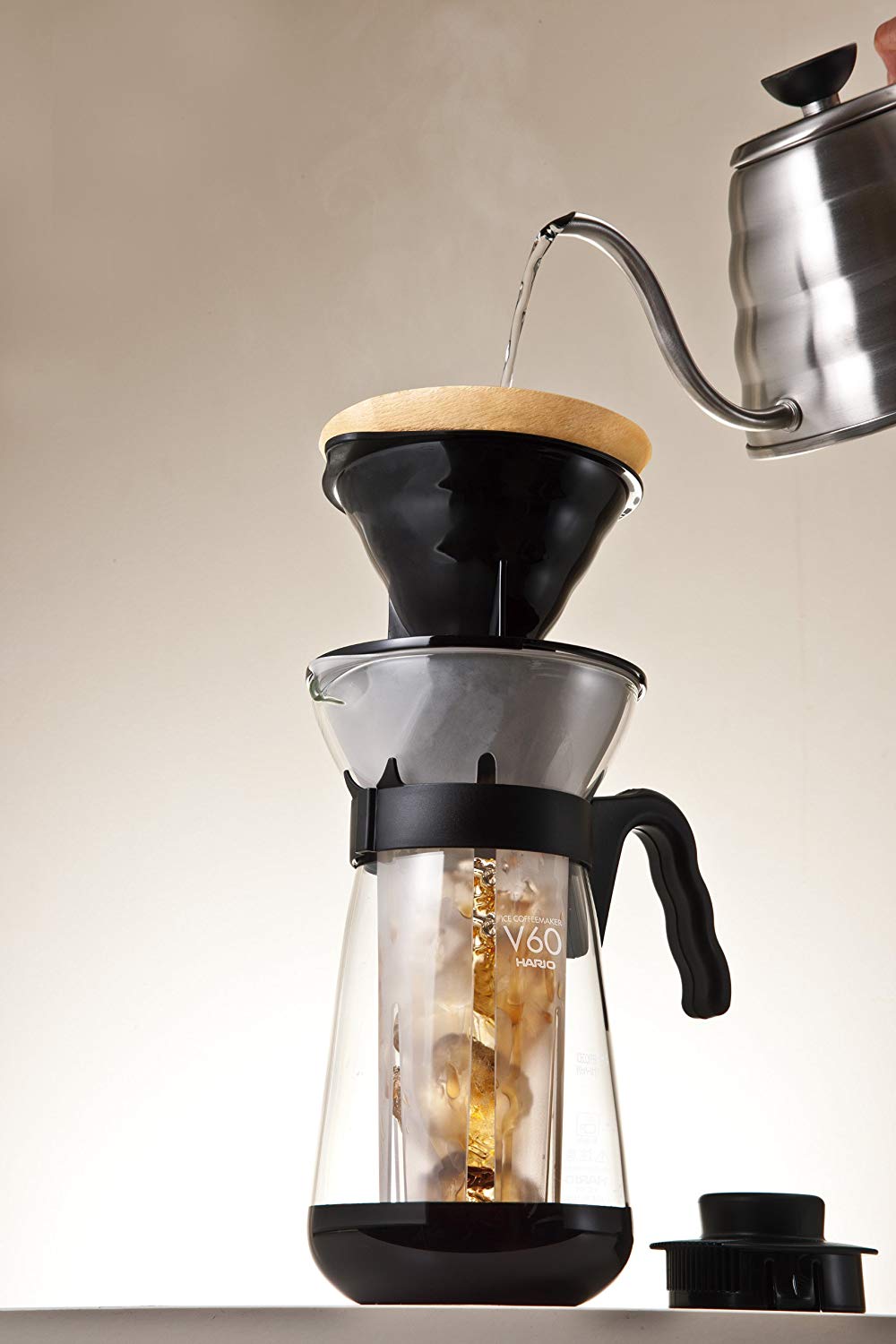 (預訂｜全港免運) HARIO V60 冰冷咖啡 咖啡壺套裝 V60 Ice-coffee Maker (2-4杯) VIC-02B【約10-15個工作日內寄出】 - Premium Mall HK