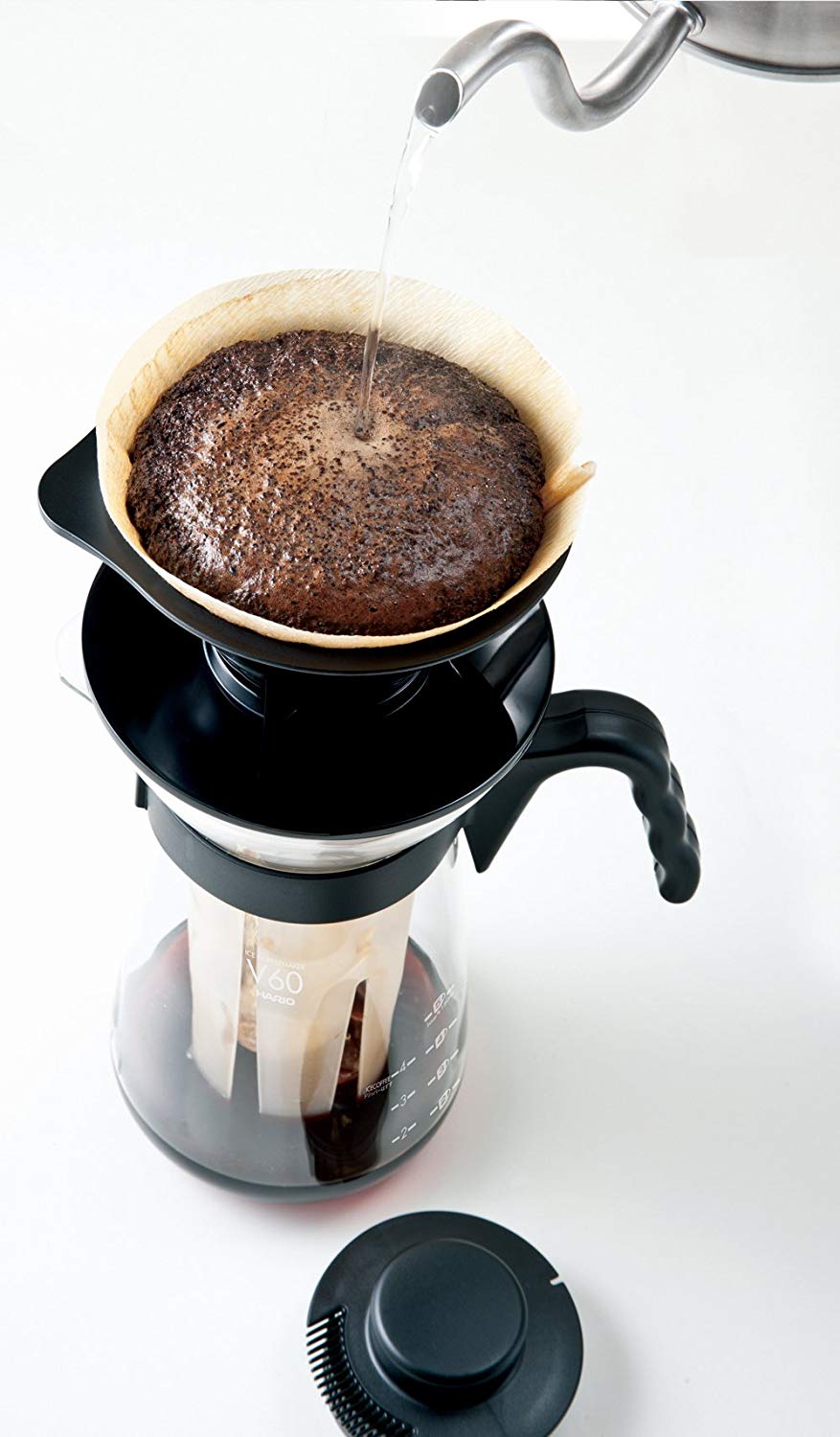 (預訂｜全港免運) HARIO V60 冰冷咖啡 咖啡壺套裝 V60 Ice-coffee Maker (2-4杯) VIC-02B【約10-15個工作日內寄出】 - Premium Mall HK