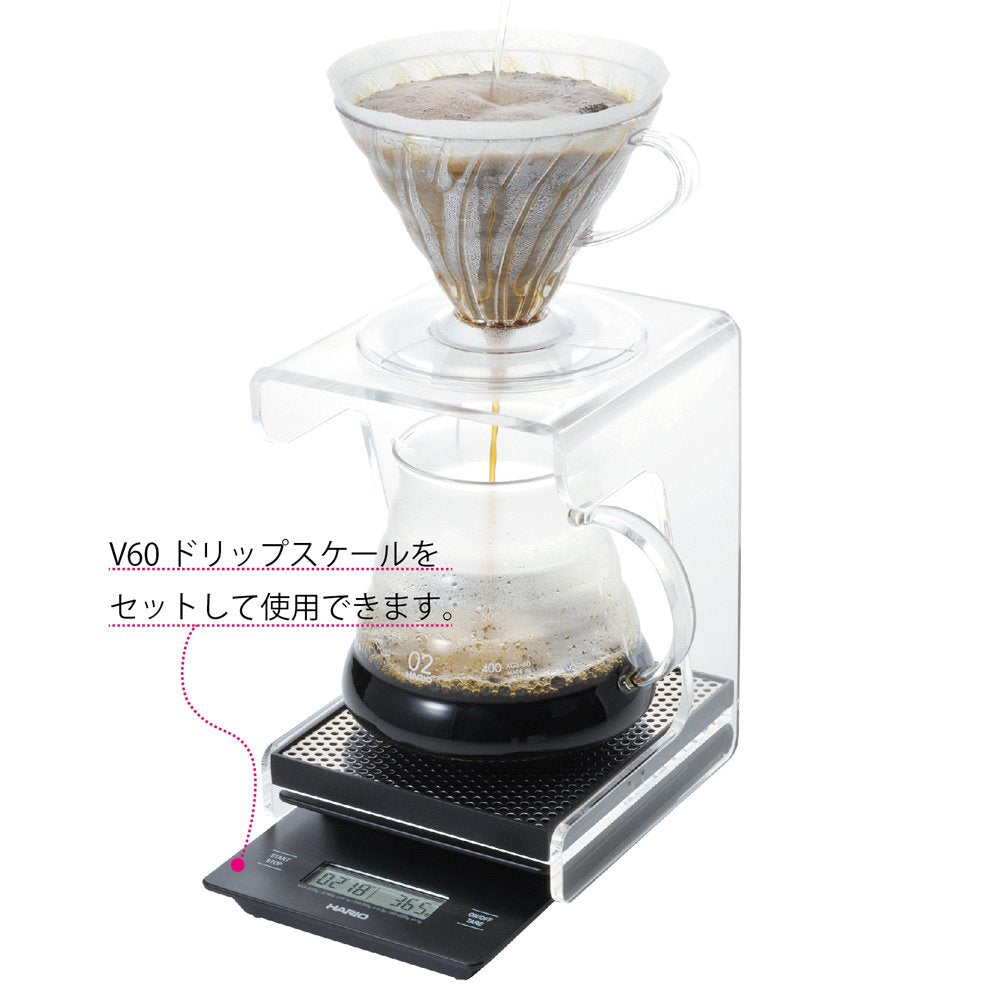 (預訂｜全港免運) HARIO 壓克力電子秤專用架 手沖架 Drip Station VSS-1T【約10-15個工作日內寄出】 - Premium Mall HK